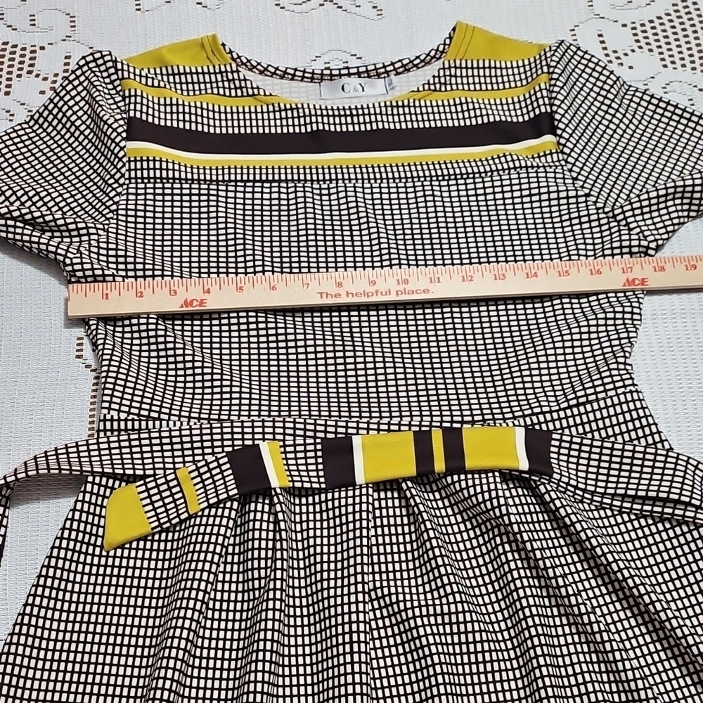 Patterned Midi Dress - Picture 6 of 12